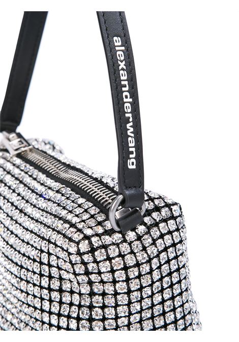 Borsa mini heiress con cristalli in argento - ALEXANDER WANG donna ALEXANDER WANG | 2019P0813J100